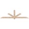 Ekena Millwork Kennewick Smooth Timber Gable Bracket, Douglas Fir, 108"W x 31 1/2"H x 3 1/2"D x 5 1/2"F, 7/12 Pitch GBW108X31X0406KEN00SDF - alternate 1